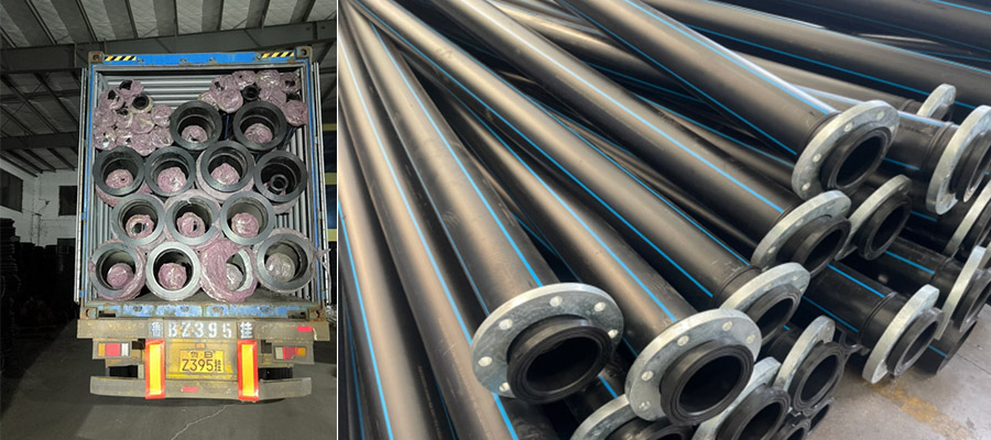 HDPE Flanged Pipe and Fittings Supply To Ecuador