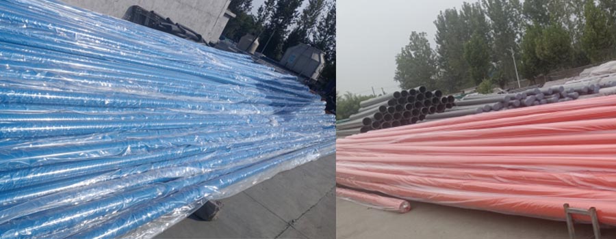 Blue and Orange UPVC Pipe For Electrical In Philippines