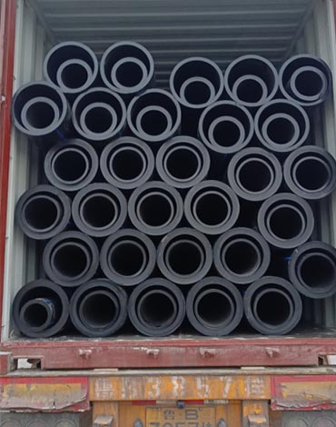 HDPE Pipe and Butt Fusion Weld Fittings For Oil Field In Iraq