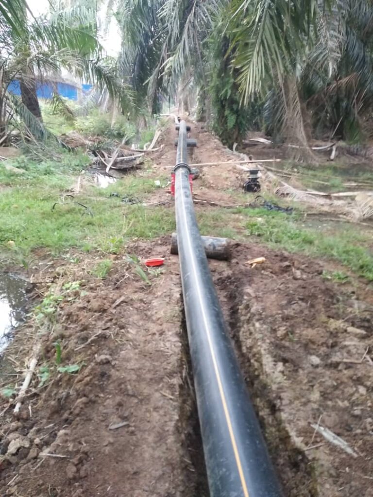 225mm HDPE Pipe for Methane Gas Supply In Malaysia