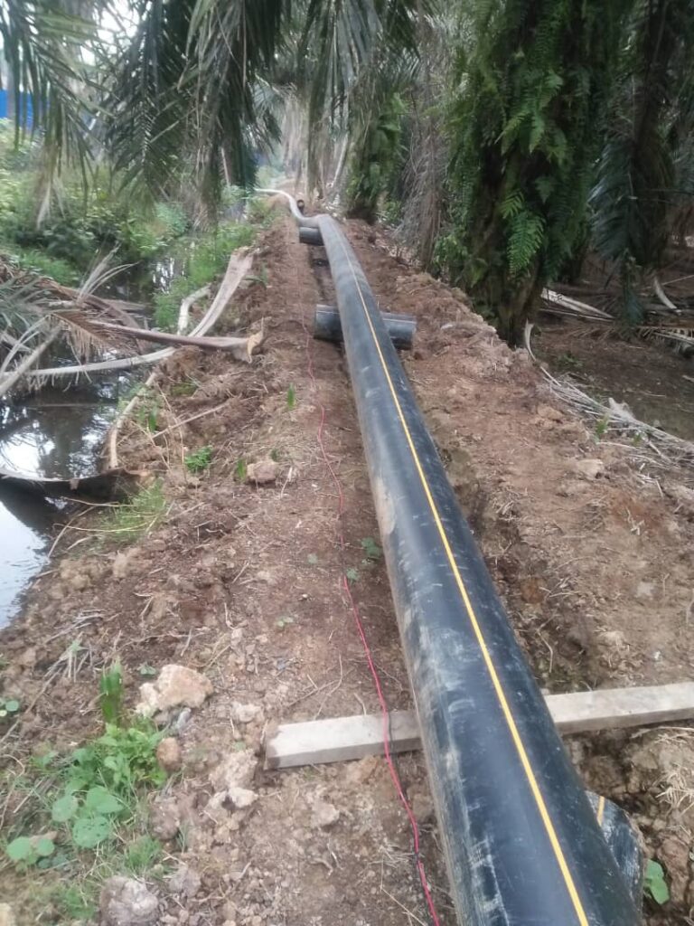 225mm HDPE Pipe for Methane Gas Supply In Malaysia