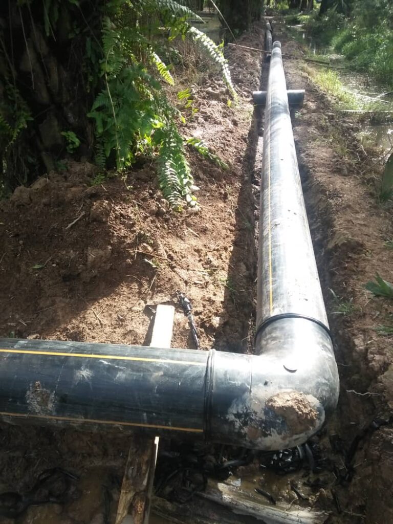 225mm HDPE Pipe for Methane Gas Supply In Malaysia