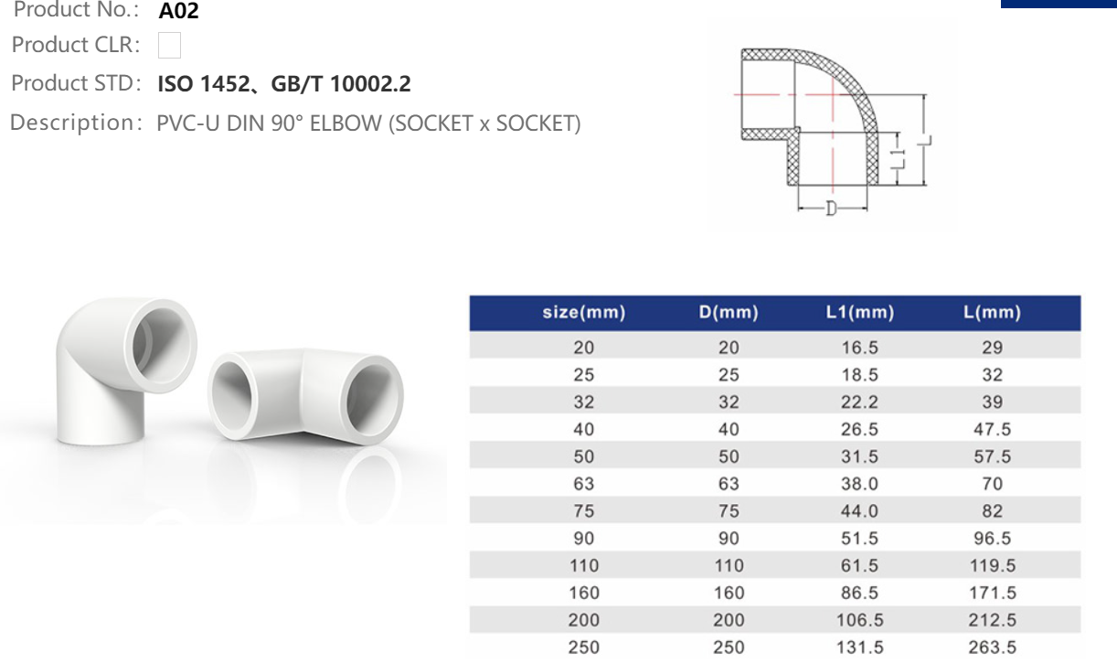 90 DEG ELBOW