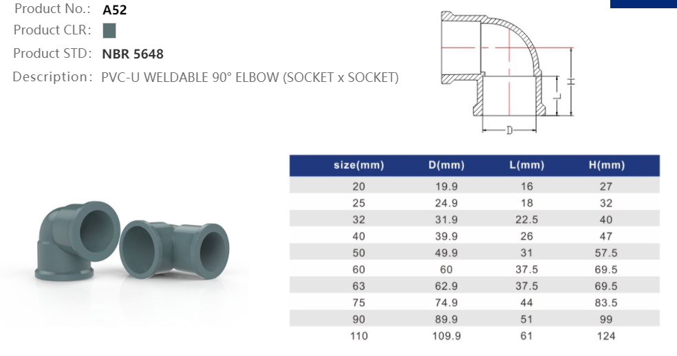 90 DEG ELBOW