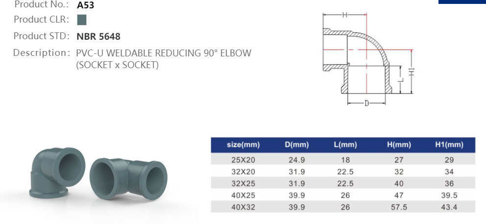 REDUCING ELBOW