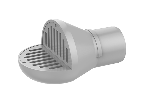 FLOOR TRAP WITH OUTLET (M)