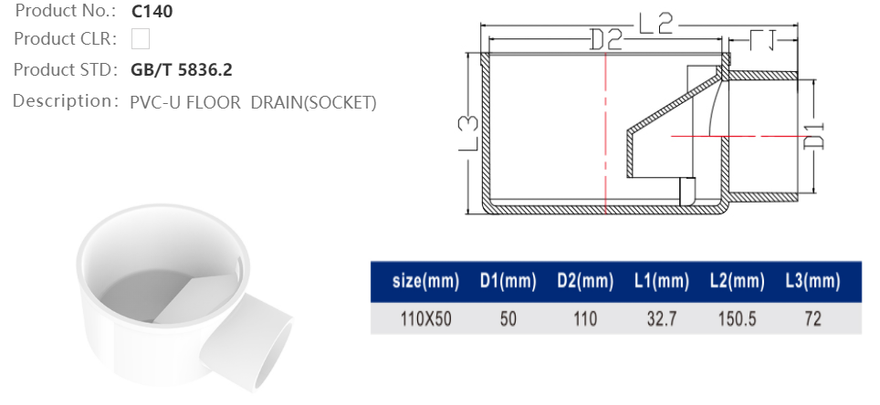 FLOOR DRAIN(F)
