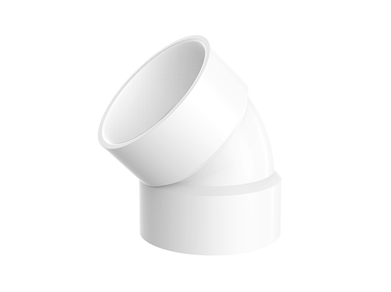 45 DEG VENT ELBOW (H/H)