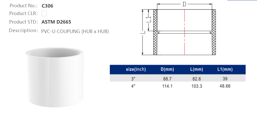 COUPLING (H/H)