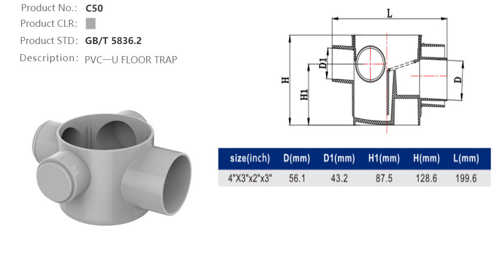 FLOOR TRAP BS