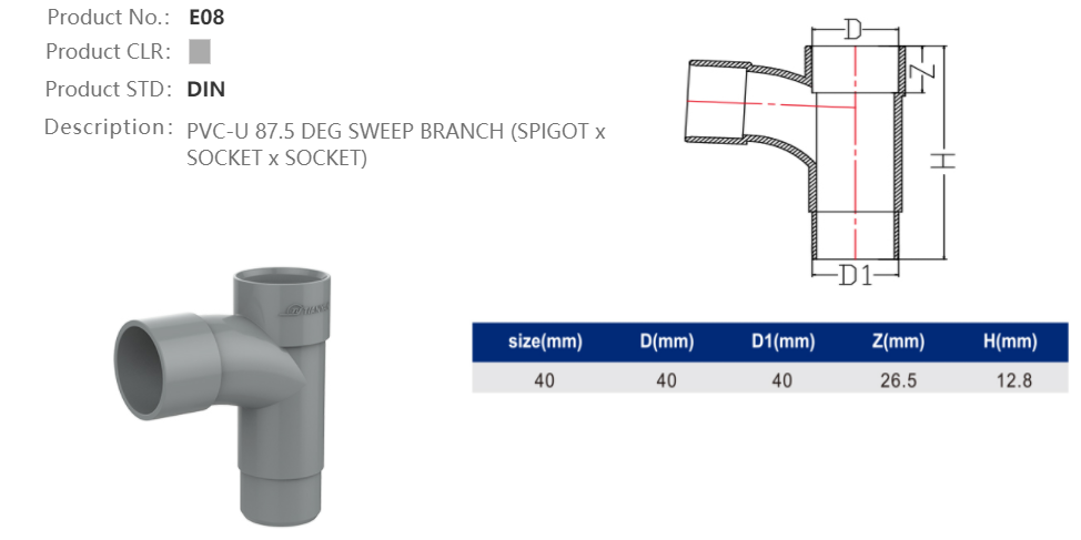 SWEEP TEE (M/F/F)