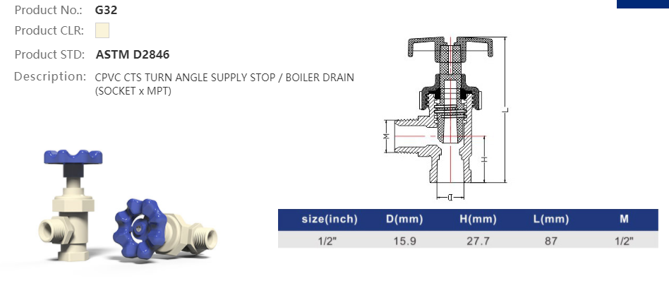 ANGLE VALVE A