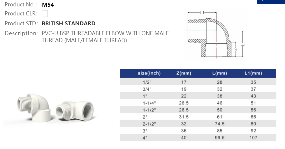MALE ELBOW