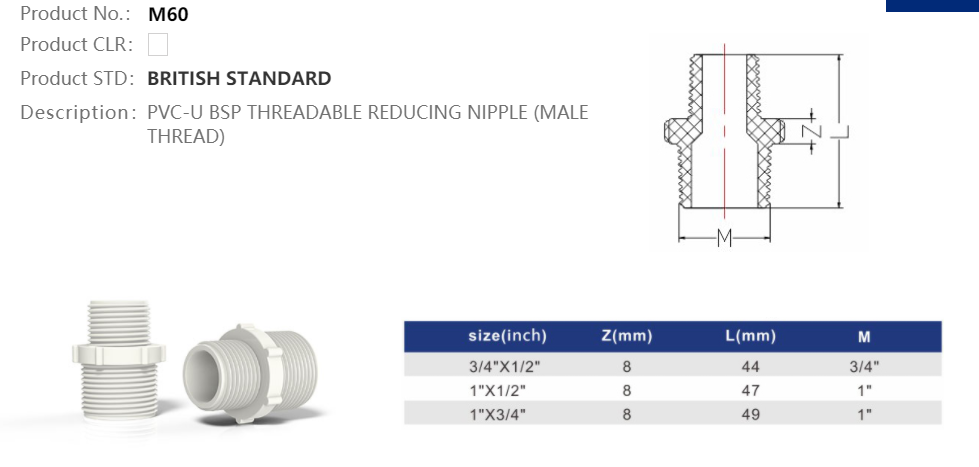 REDUCING NIPPLE