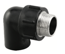 MALE THREAD ELBOW