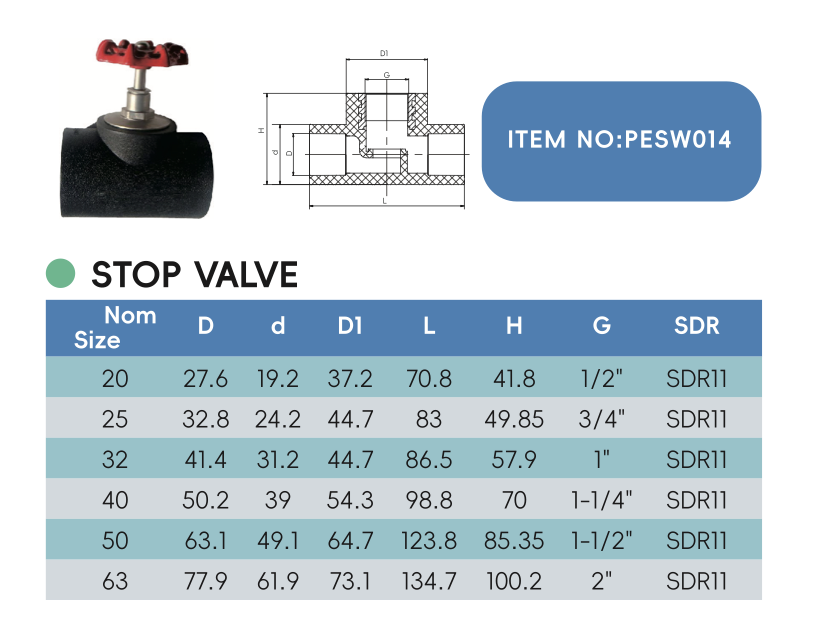 STOP VALVE