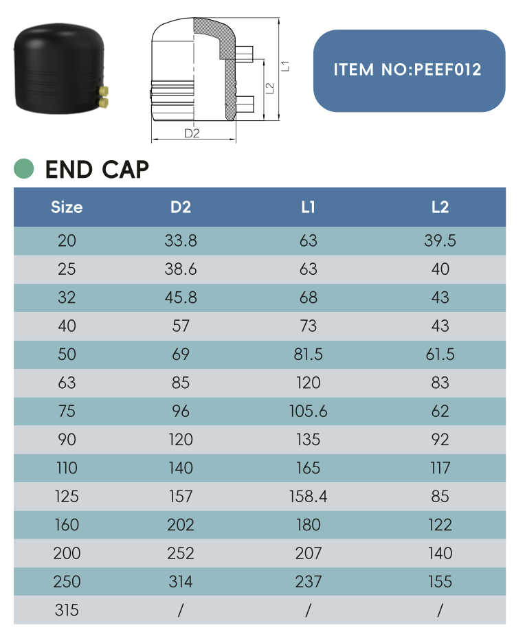 END CAP