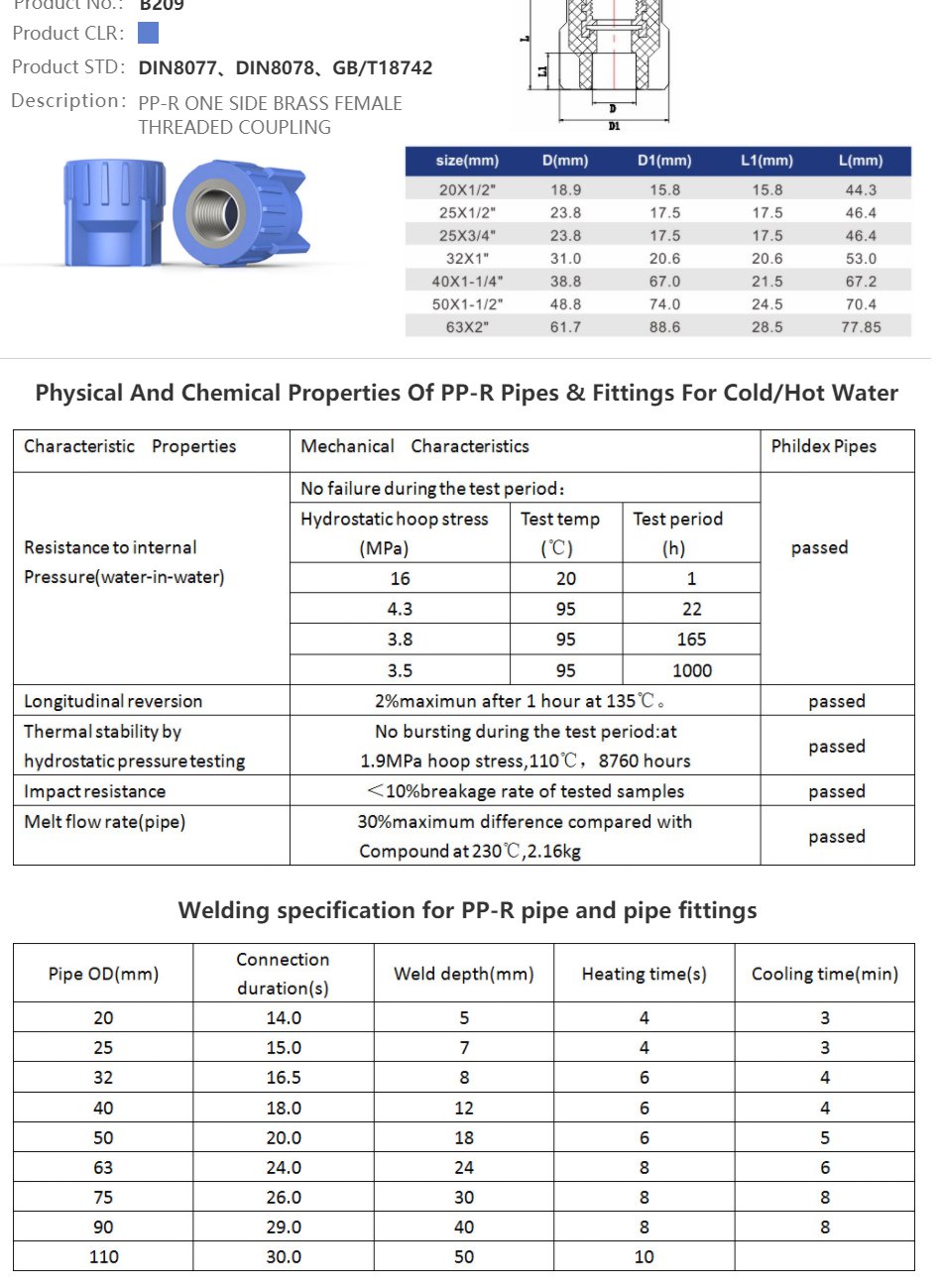 FEMALE COUPLING (BRASS)