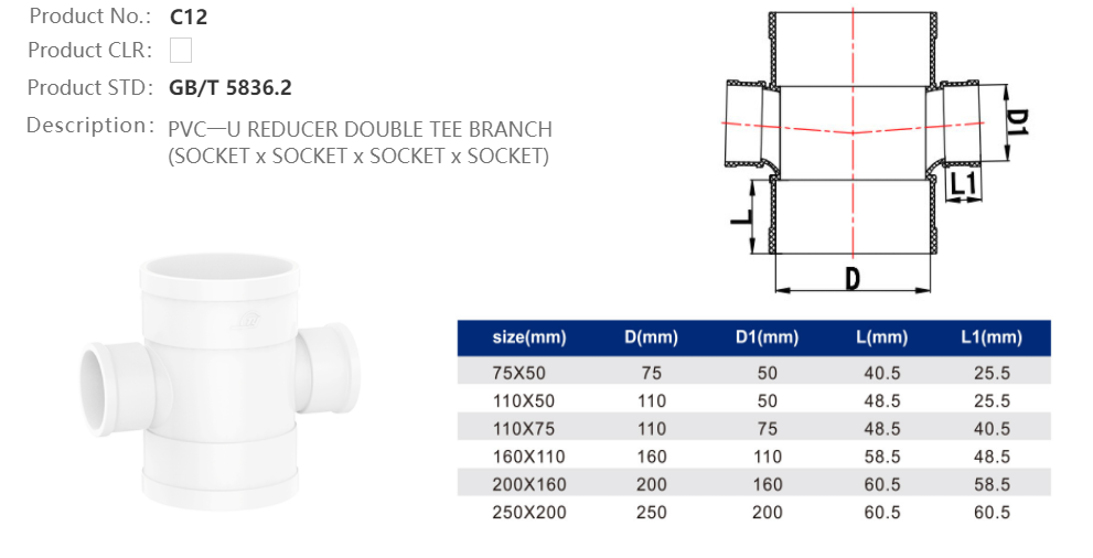 REDUCING CROSS(F/F/F/F)