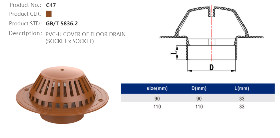 COVER OF FLOOR DRAIN (F/F)