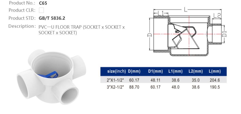 FLOOR TRAP (F/F/F/F)