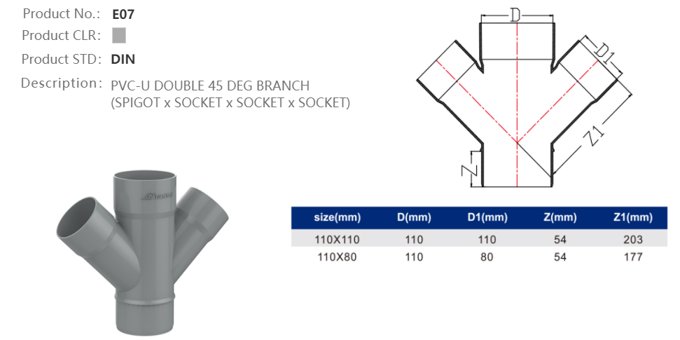 DOUBLE Y TEE (M/F/F/F)