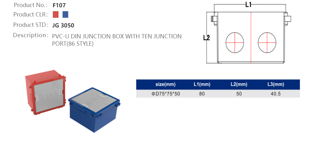 JUNCTION BOX (86-I)