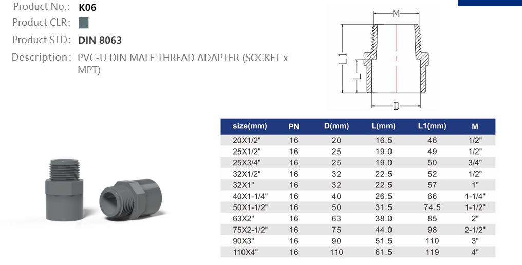 MALE ADAPTER