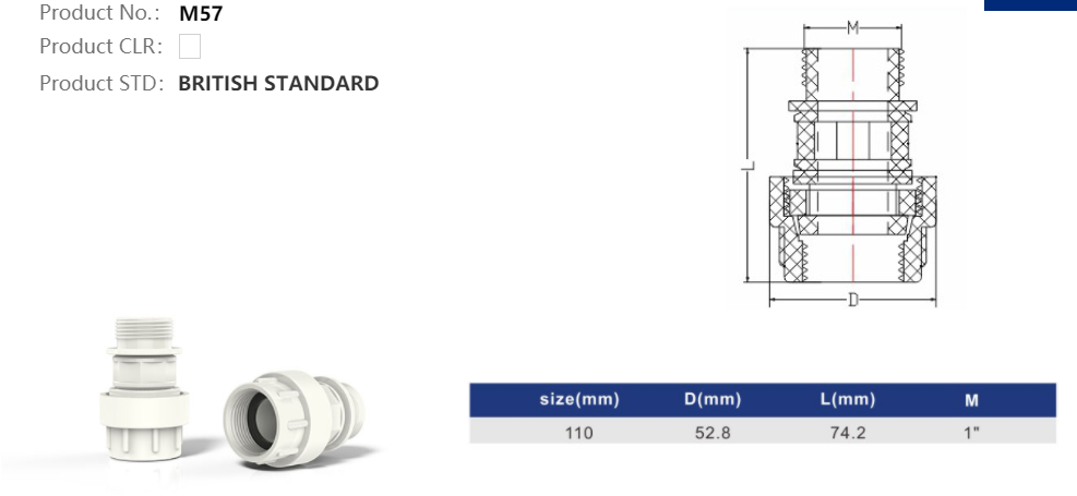FEMALE & MALE ADAPTOR