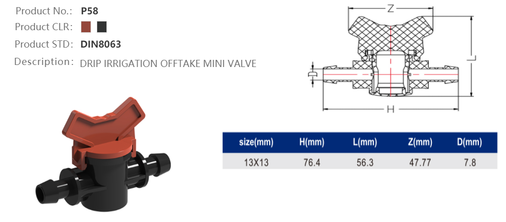 MINI VALVE (OFFTAKE / OFFTAKE)