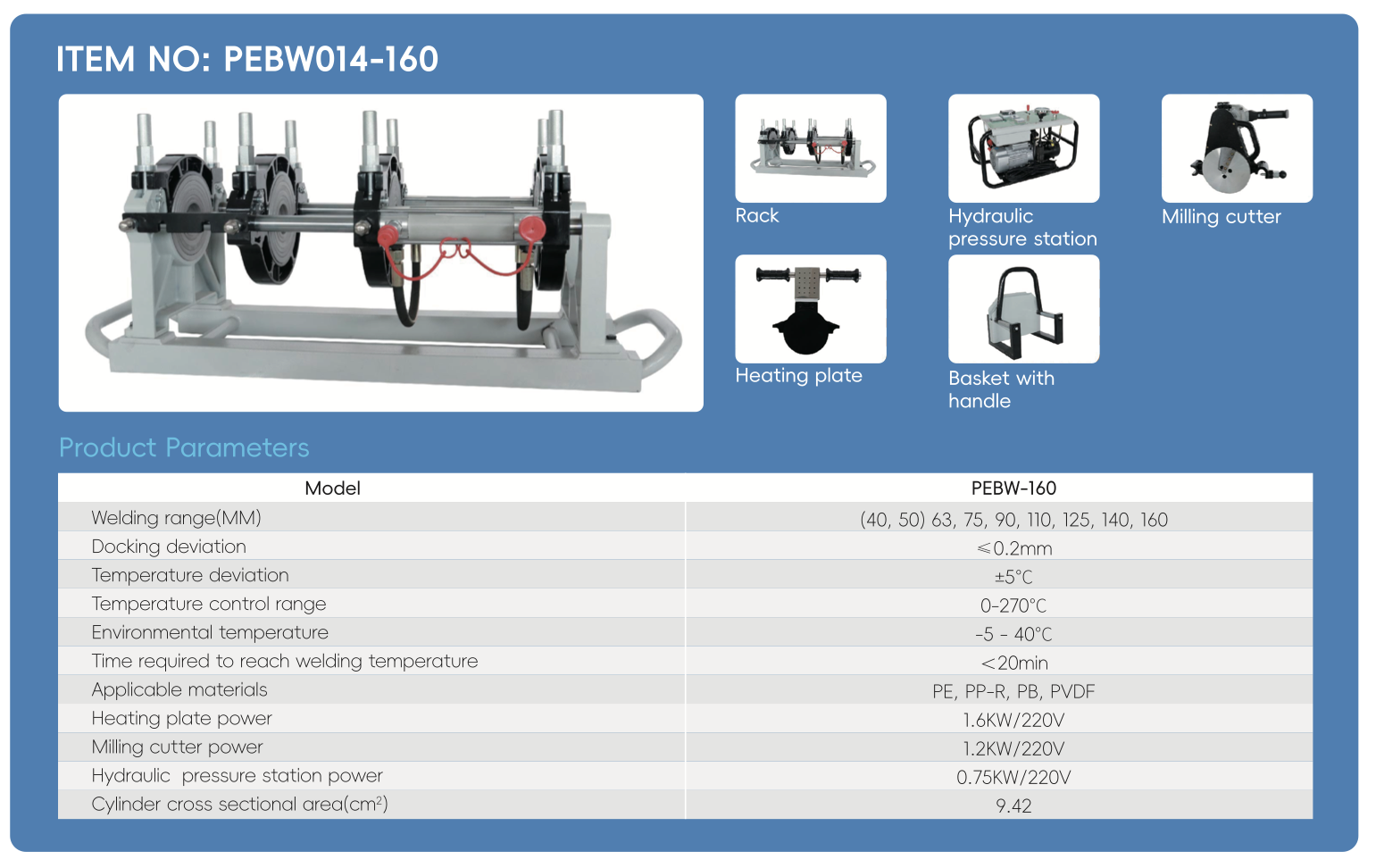 BUTT-FUSION WELDING MACHINE
