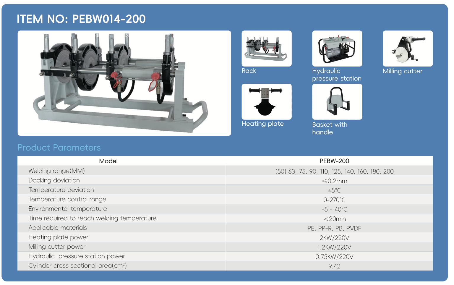 BUTT-FUSION WELDING MACHINE