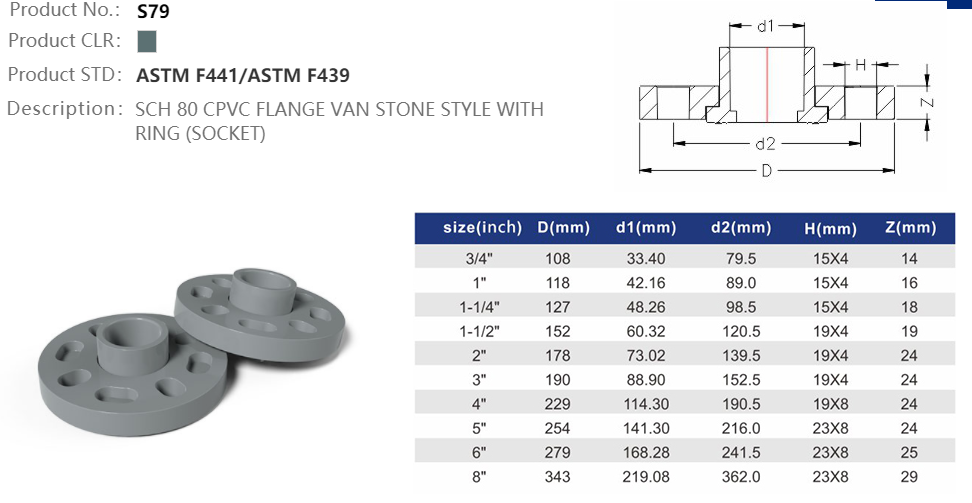 VAN STONE FLANGE