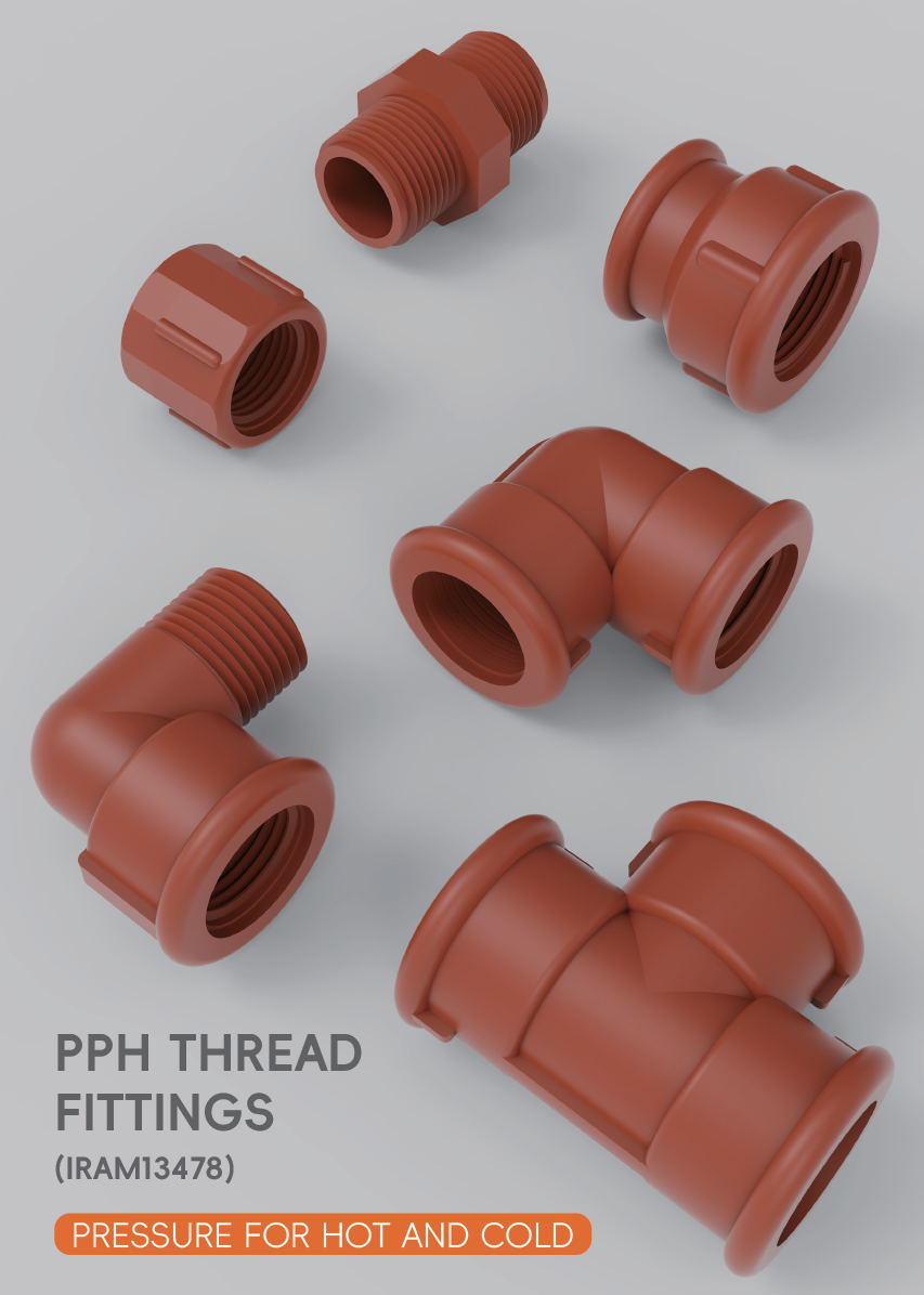 PP Threaded (IRAM 13478)