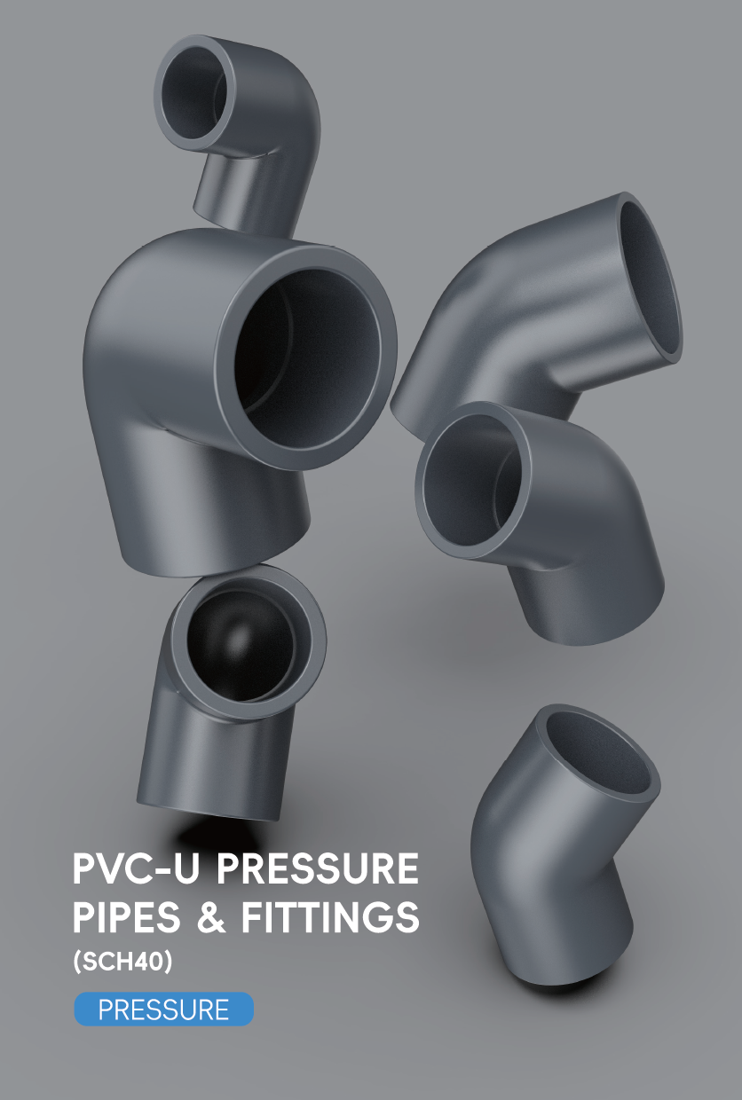 PVC-U SCH40(ASTM D2466)
