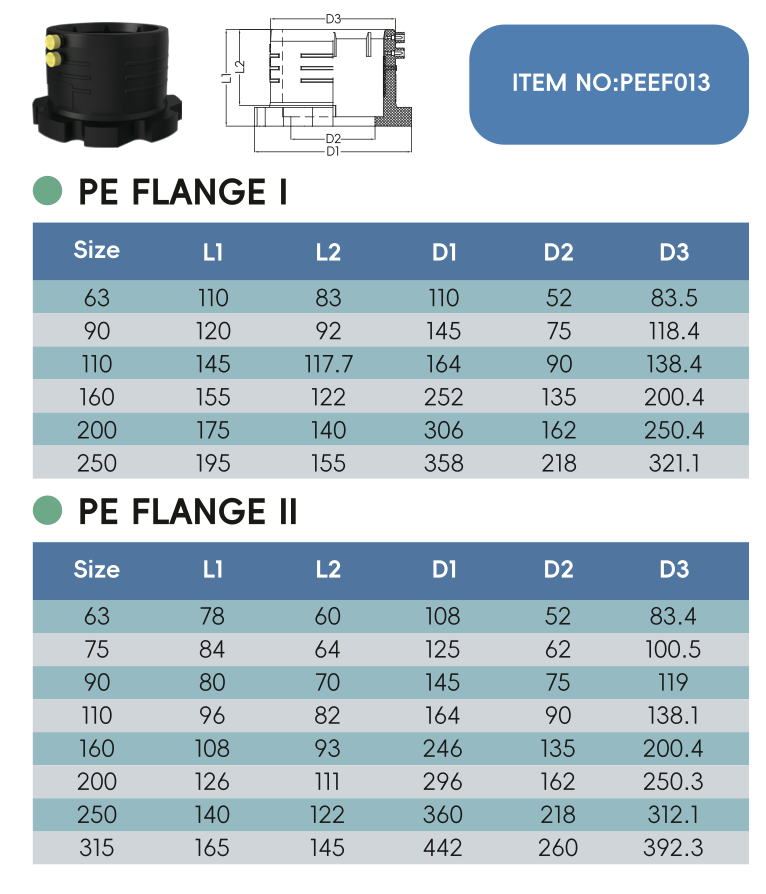 PE FLANGE